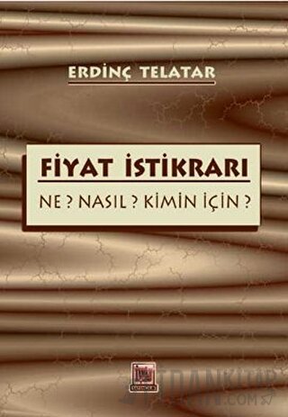 Fiyat İstikrarı Erdinç Telatar