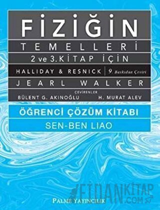 Fiziğin Temelleri 2. ve 3. Kitap İçin David Halliday