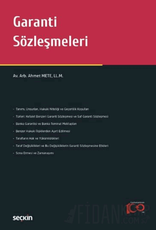 Garanti Sözleşmeleri Ahmet Mete