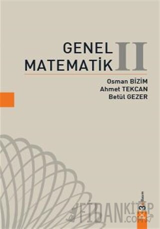 Genel Matematik 2 (Ciltli) Ahmet Tekcan