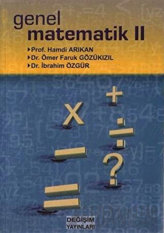 Genel Matematik 2 Hamdi Arıkan