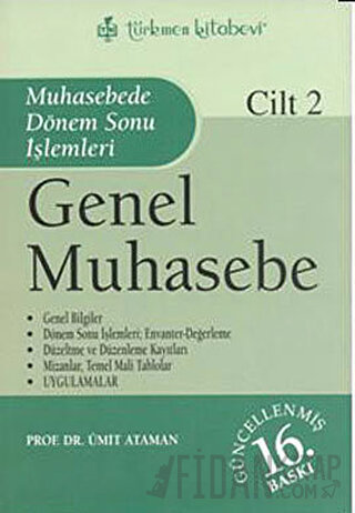 Genel Muhasebe Cilt: 2 Ümit Ataman