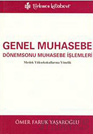 Genel Muhasebe Ömer Faruk Yaşaroğlu