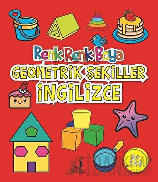 Geometrik Şekiller İngilizce - Renk Renk Boya Serkan Karakoç