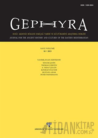 Gephyra Sayı 10 / Volume 10 - 2013