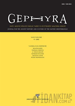 Gephyra Sayı 9 / Volume 9 - 2012