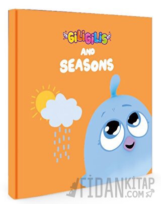 Giligilis and Seasons - İngilizce Eğitici Mini Karton Kitap Serisi Kol