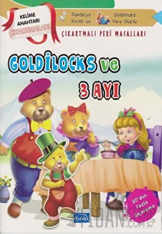 Goldilocks ve Üç Ayı - Çıkartmalı Peri Masalları Kolektif