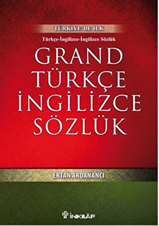 Grand Türkçe İngilizce Sözlük Ertan Ardanancı