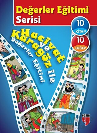 Hacivat ve Karagözle ile Değerler Eğitimi (10 Kitap Takım) Elif Akarda