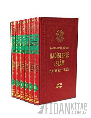 Hadislerle İslam Tergib ve Terhib (6 Cilt Takım) (Ciltli) Hafız el-Mün