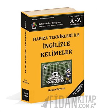 Hafıza Teknikleri ile İngilizce Kelimeler - 3 Cilt Tek Kitapta Hakan B