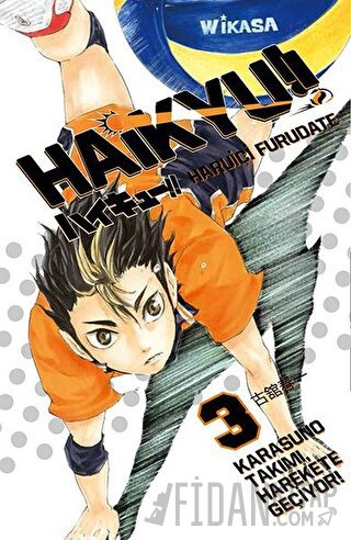 Haikyu!! 3. Cilt - Karasuno Takımı Harekete Geçiyor! Haruiçi Furudate