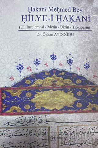 Hakani Mehmed Bey Hilye-i Hakani Özkan Aydoğdu