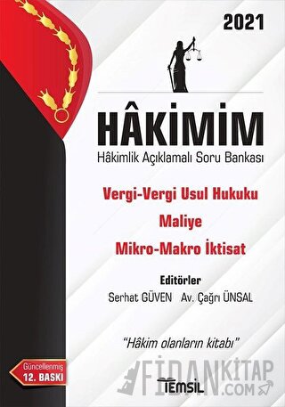 Hakimim - Hakimlik Açıklamalı Soru Bankası 2021 Çağrı Ünsal