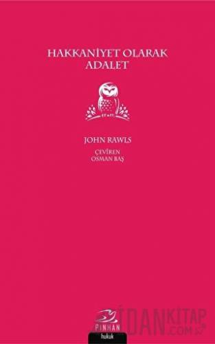 Hakkaniyet Olarak Adalet John Rawls