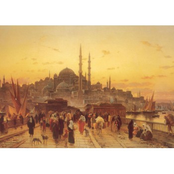 Haliç, Galata Köprüsü (Poster)