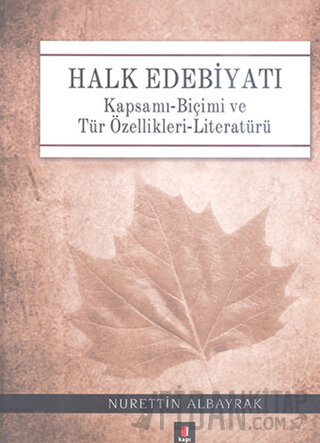 Halk Edebiyatı (Ciltli) Nurettin Albayrak