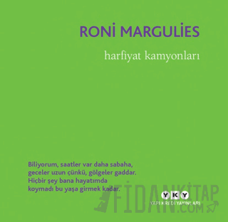 Harfiyat Kamyonları Roni Margulies