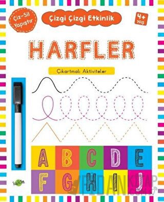 Harfler 4 Yaş ve Üstü - Çizgi Çizgi Etkinlik Kolektif