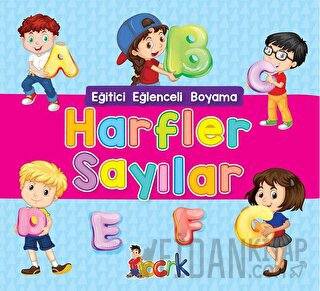 Harfler Sayılar - Eğitici Eğlenceli Boyama Kolektif