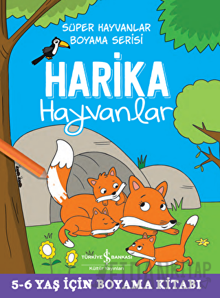 Harika Hayvanlar - Süper Hayvanlar Boyama Serisi Kolektif