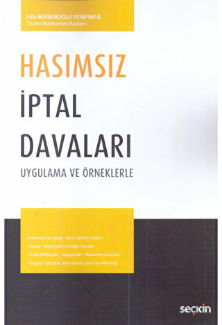 Hasımsız İptal Davaları Filiz Yenipınar