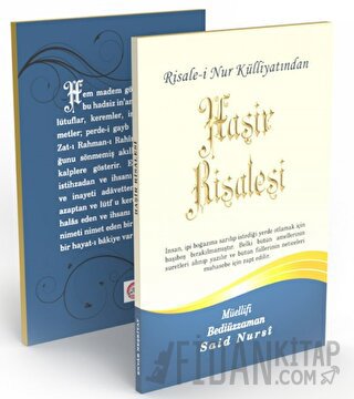 Haşir Risalesi Büyük Boy Bediüzzaman Said Nursi