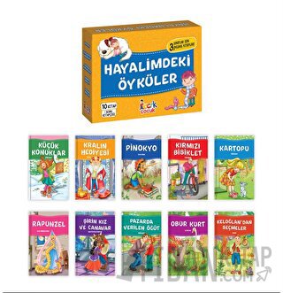 Hayalimdeki Öyküler - (10 Kitap+Soru Kitapçığı) Tuba Öztürk