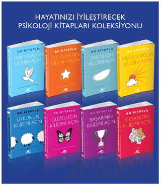 Hayatınızı İyileştirecek Psikoloji Kitapları Koleksiyonu (8 Kitap) Jes