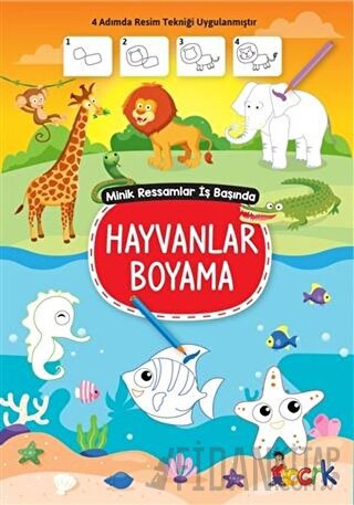 Hayvanlar Boyama - Minik Ressamlar İş Başında Kolektif