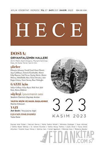 Hece Dergisi - Sayı: 323 Kasım 2023