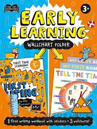 Help With Homework: 3+ Early Learning Wallchart Folder Kolektif