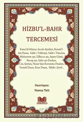 Hizbul Bahr Tercümesi Hamza Tatlı