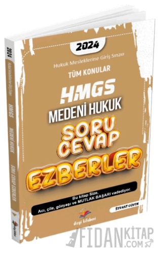 HMGS Medeni Hukuk Soru Cevap Ezberler Serhat Güven