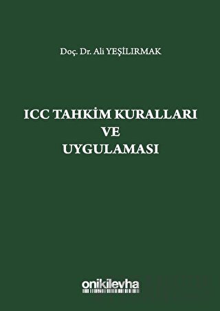 ICC Tahkim Kuralları ve Uygulaması Ali Yeşilırmak