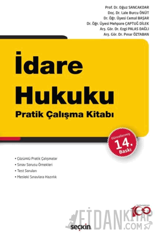 İdare Hukuku Pratik Çalışma Kitabı Oğuz Sancakdar