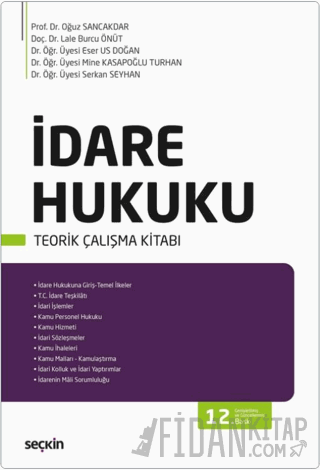 İdare Hukuku Teorik Çalışma Kitabı Oğuz Sancakdar