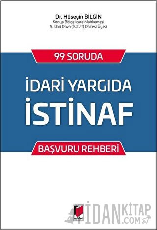 İdari Yargıda İstinaf Hüseyin Bilgin