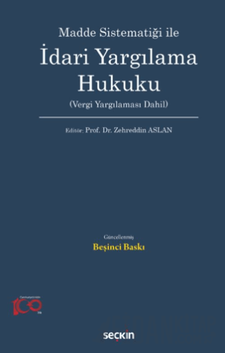 Madde Sistematiği ileİdari Yargılama Hukuku &#40;Vergi Yargılaması Dah