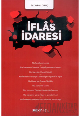 İflâs İdaresi Yakup Oruç