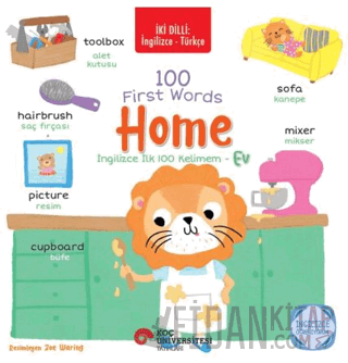 İki Dilli: İngilizce-Türkçe 100 First Words – Home Kolektif