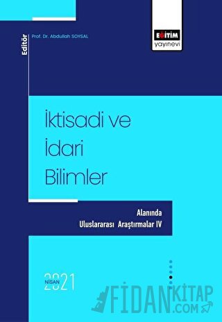 İktisadi Ve İdari Bilimler Abdullah Soysal