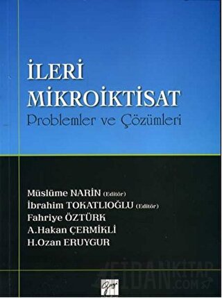 İleri Mikroiktisat İbrahim Tokatlıoğlu