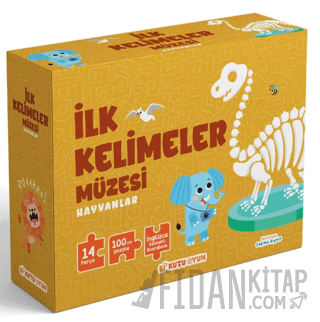 İlk Kelimeler Müzesi - Hayvanlar (İngilizce Destekli Kitap ve Yapboz S