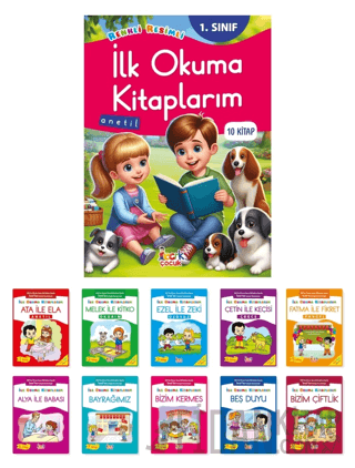 İlk Okuma Kitaplarım (10 Kitap) Kolektif