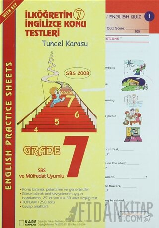 İlköğretim 7 İngilizce Konu Testleri (English Practice Sheets Grade 7)