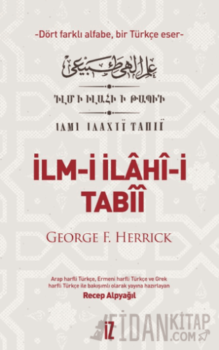 İlm- İ İlâhî-i Tabîî George F. Herrick