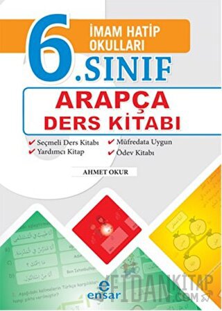 İmam Hatip Okulları 6. Sınıf Arapça Ders Kitabı Ahmet Okur