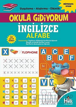 İngilizce Alfabe - Okula Gidiyorum Kolektif